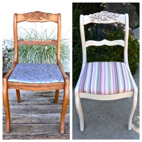 giving an old chair new life