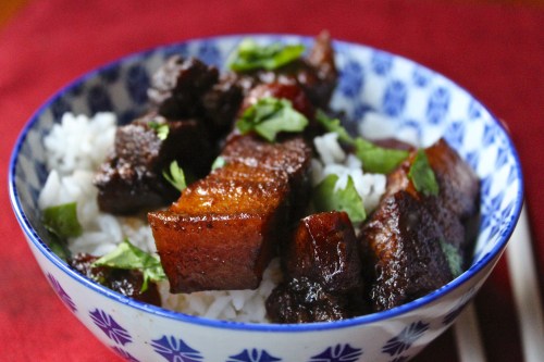 five spice pork belly