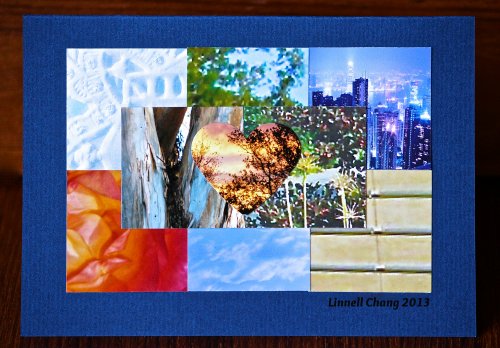 Photo Mosaic Quilt Card