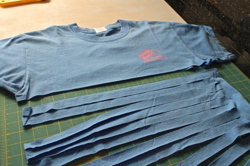 T-Shirt Scarf Instructions