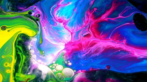 soap, Oil and Ink by Ruslan Khasanov