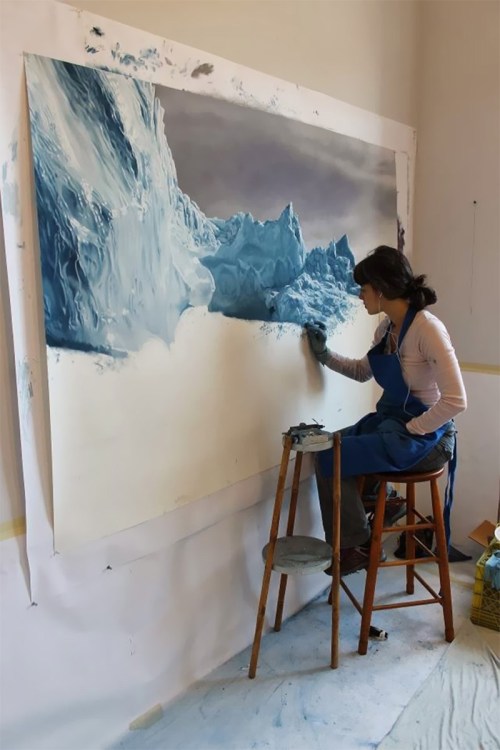 Zaria Forman: Art and Climate Change