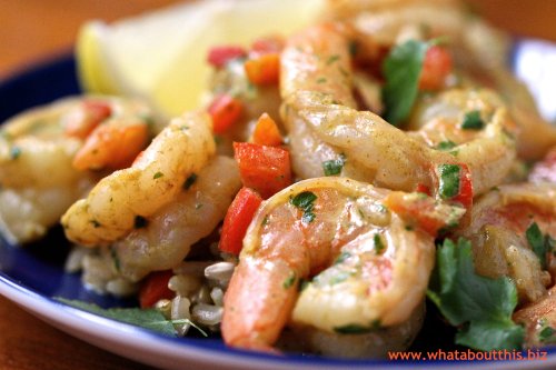 Curry-Coconut Shrimp