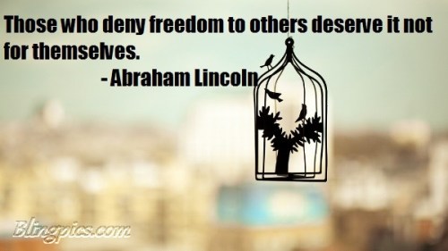 Lincoln on Freedom