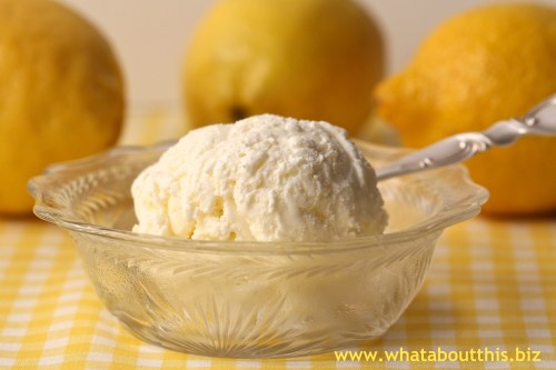 Lemon Mascarpone Gelato