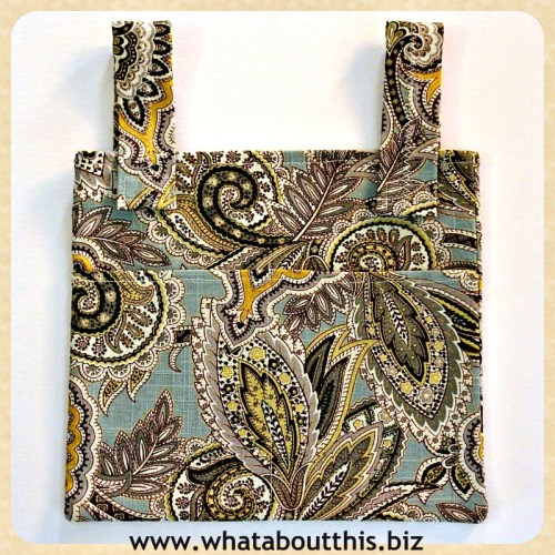 DIY Wheelchair/Walker Bag Instructions