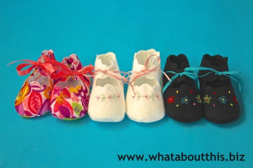 Felt Baby Shoes