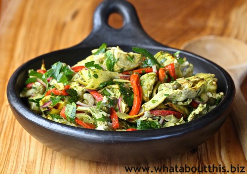 Roasted Artichoke Salad