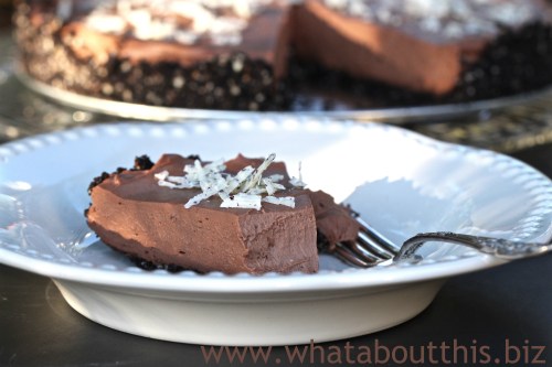 IMG_5080 (1) Chocolate-Rum Cheesecake - T